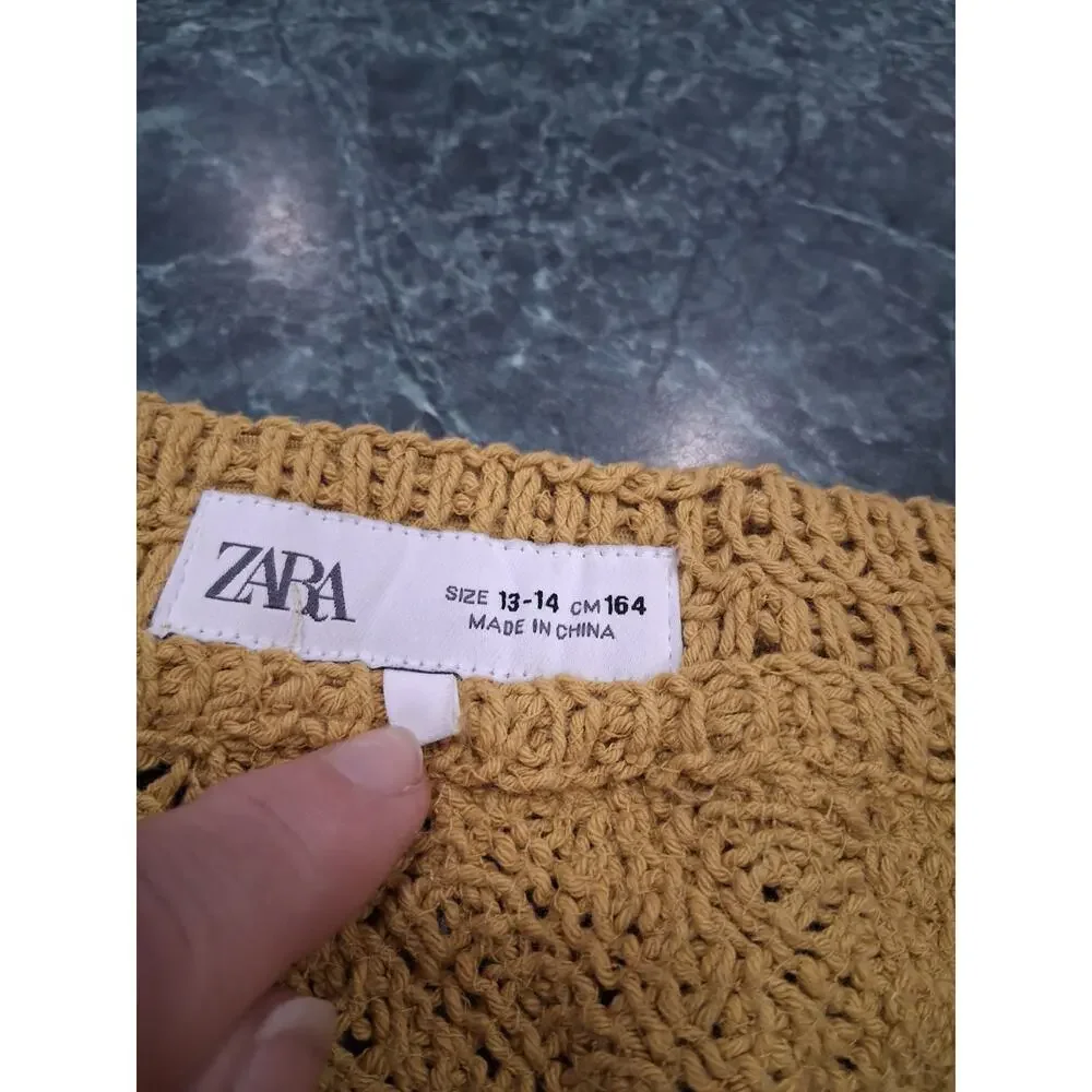 Zara ochre yellow